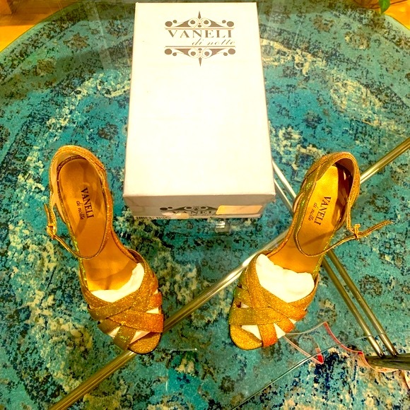 ✨Vaneli Di Notte✨ Elita Metallic Silver Labryfab - Picture 6 of 9